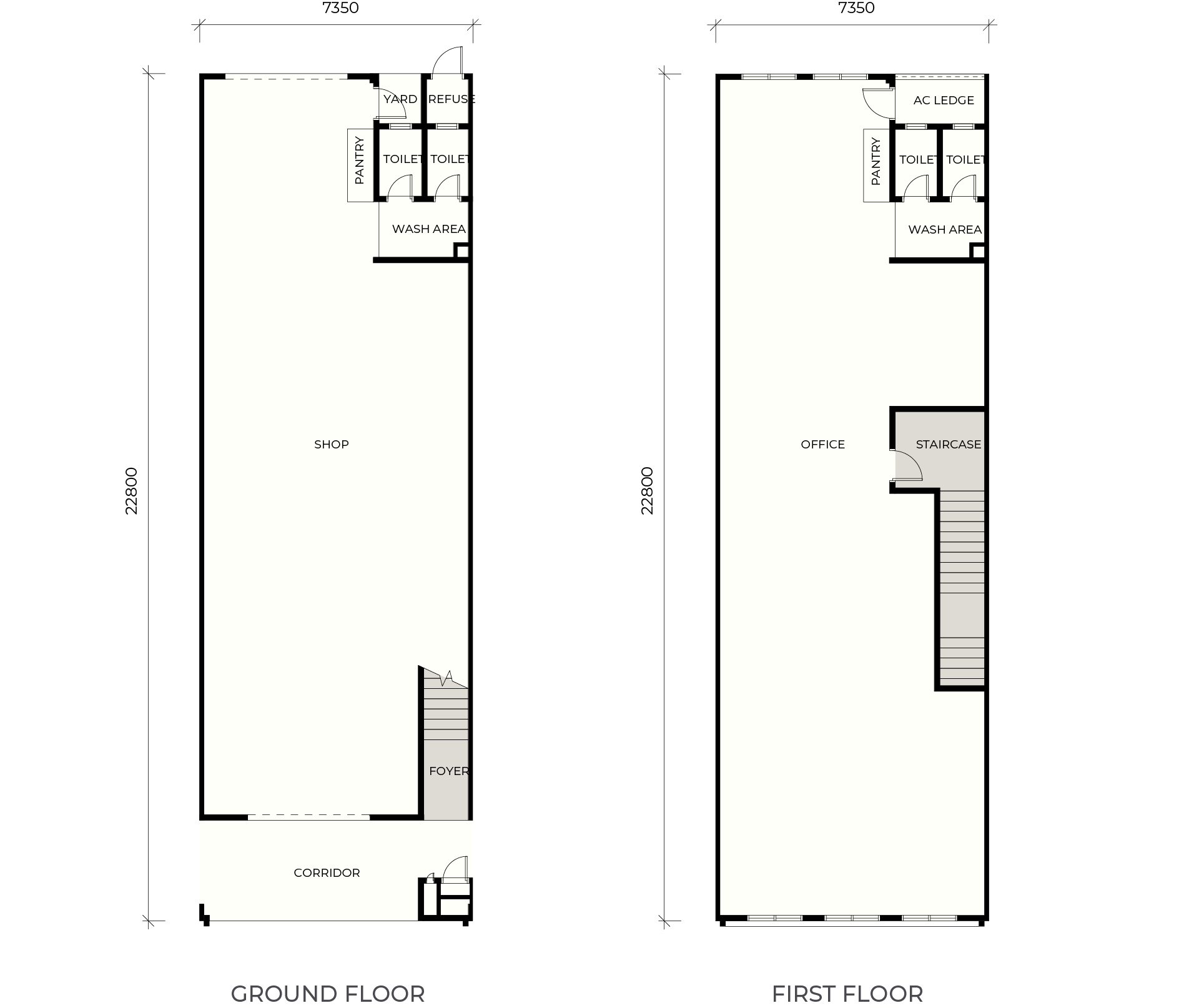 Type A / A(M) Floor Plan