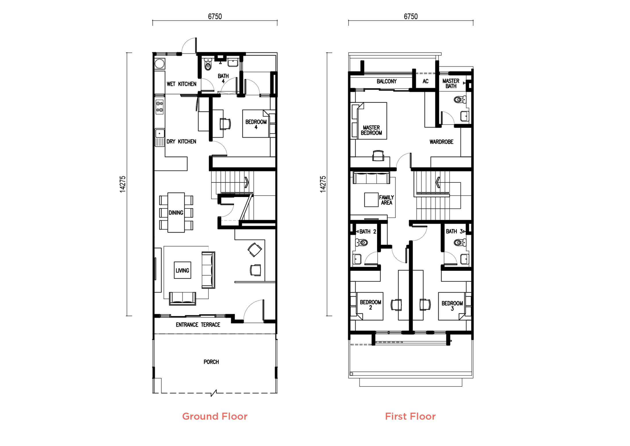 Serenia Anisa Floor Plan