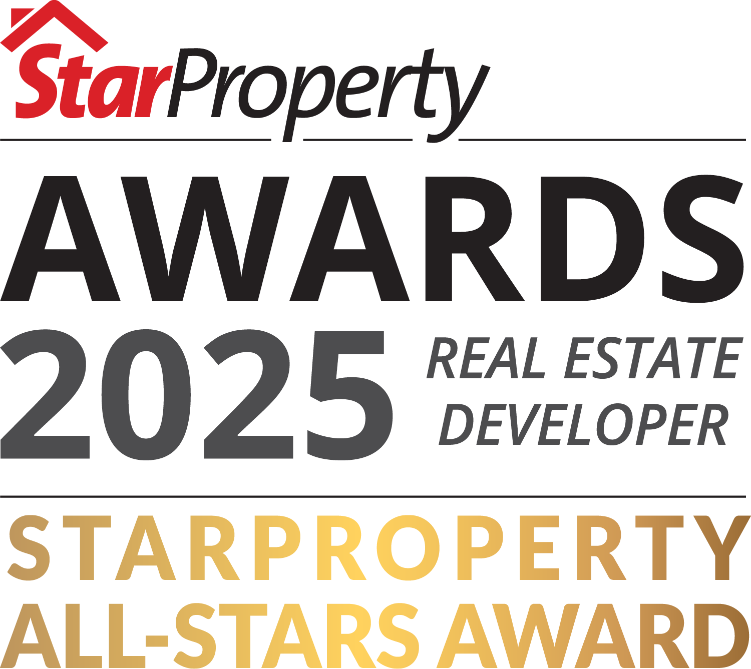 StarProperty Awards 2025 All-Stars Award Logo