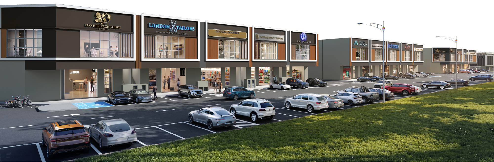 Signature Plus Collection Business Factory Exterior Facade at Serenia Industrial Park
