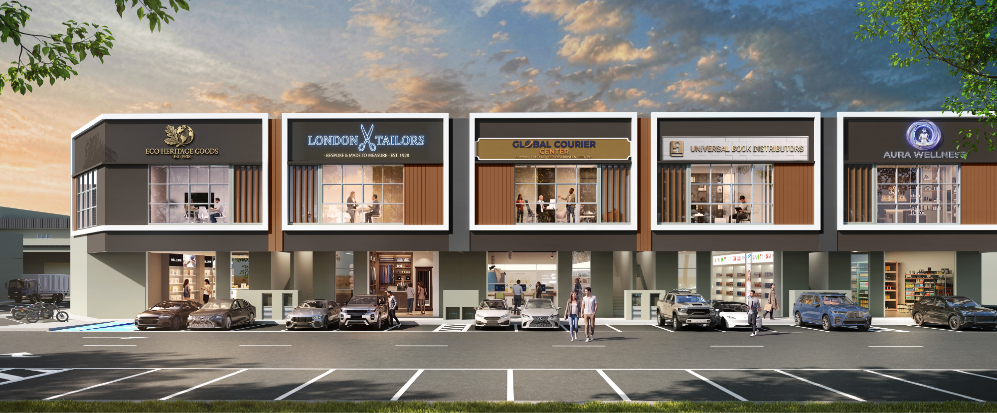 Signature Plus Collection Architectural Building Facade View