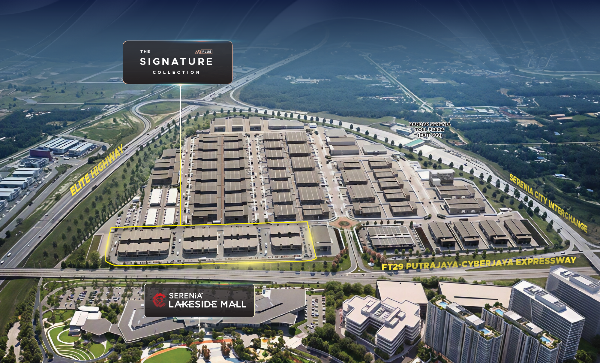 Serenia Industrial Park Masterplan Development Layout - Sime Darby Property