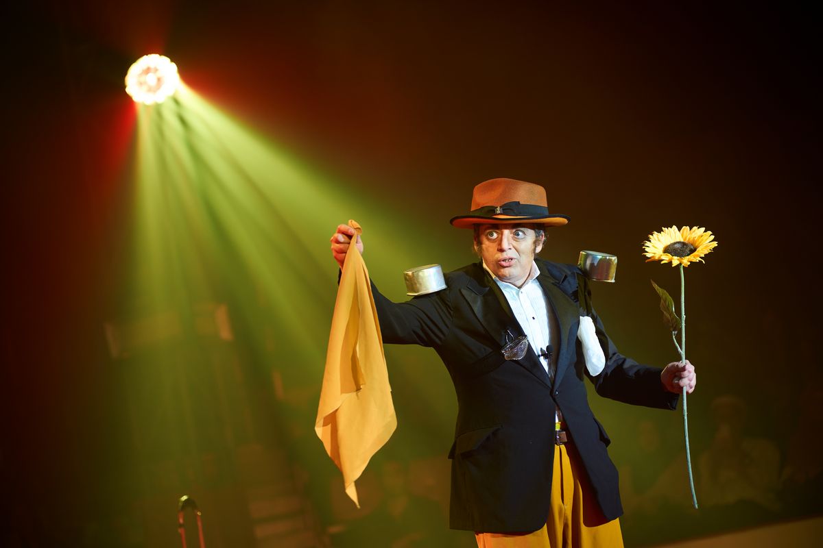 Star clown Misha Usov of Cirque du Soleil fame headlines the Swiss Dream Circus’ 14-member international troupe at Elmina Lakeside Mall.