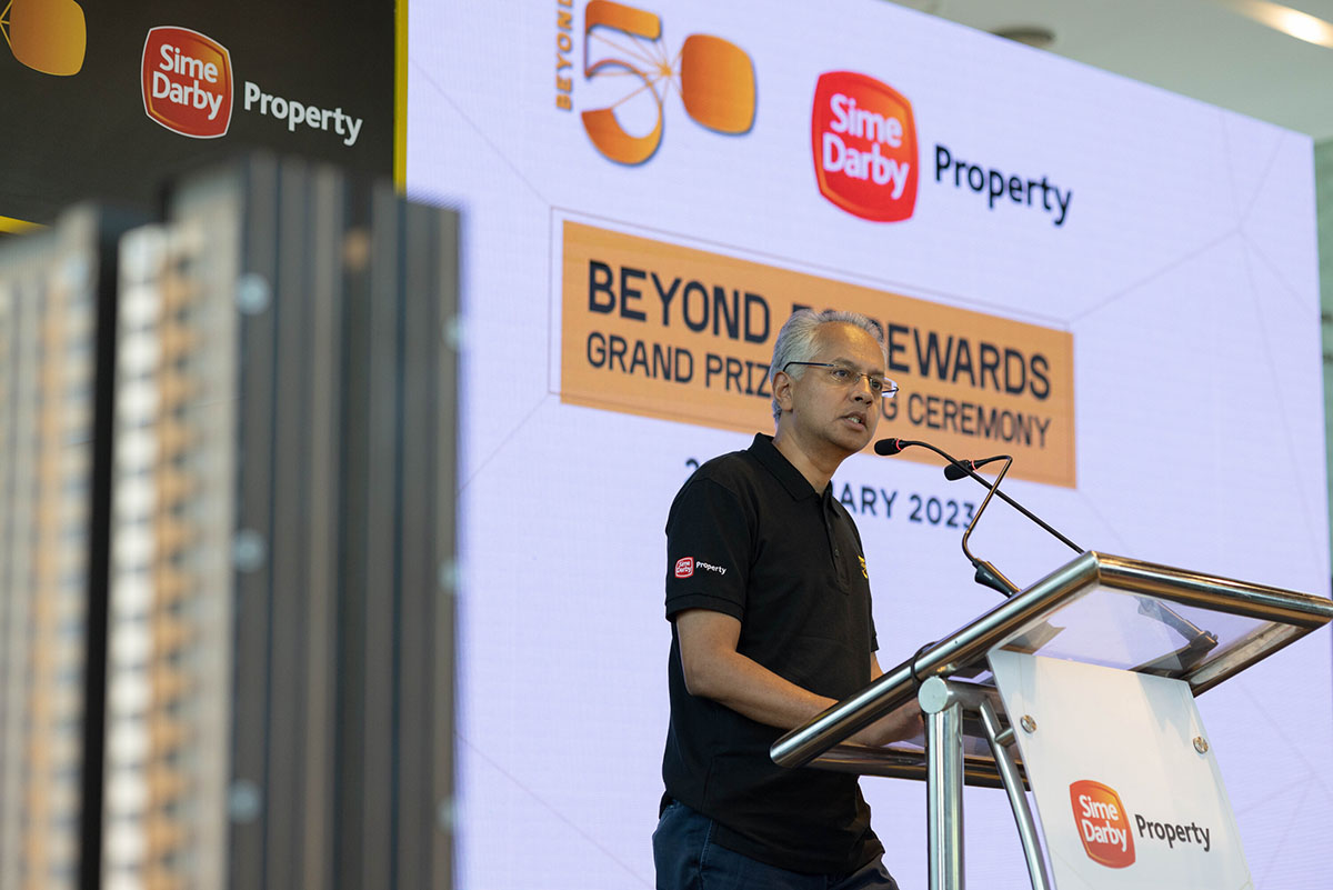 Sime Darby Property Rewards Lucky Beyond 50 Grand Prize Winner