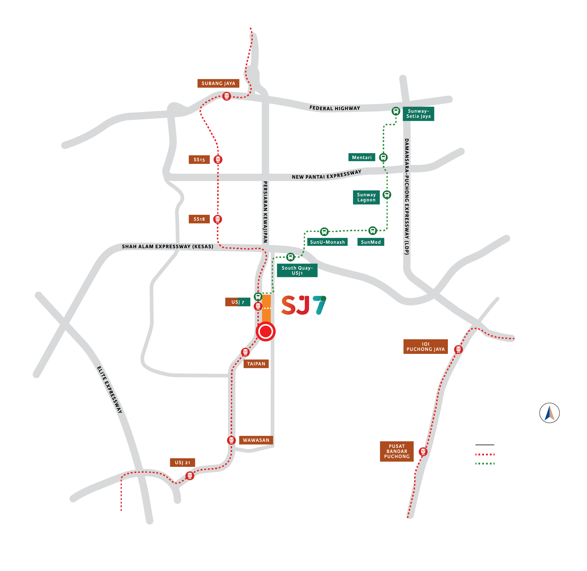 Trybe Residences Map