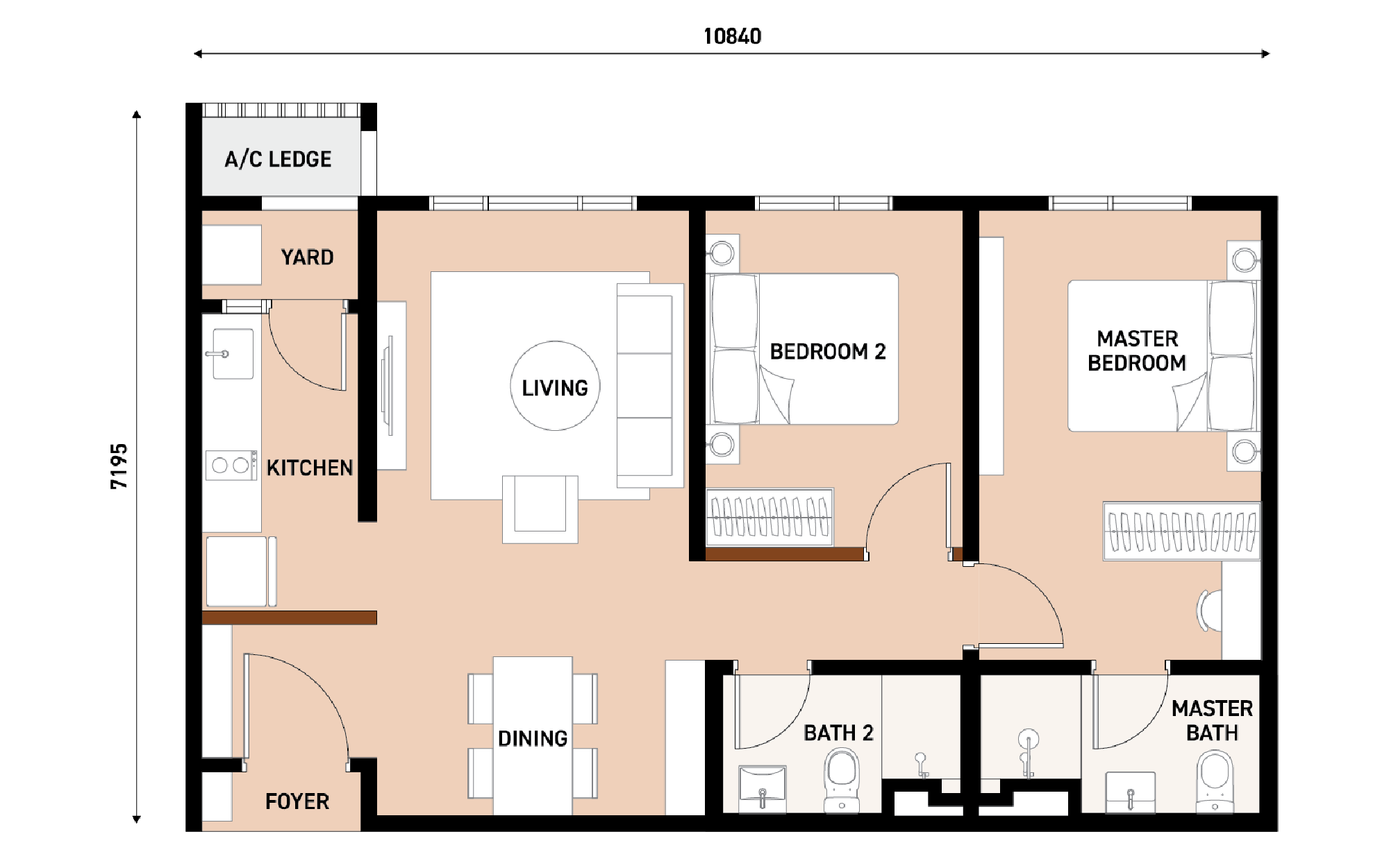 Type A Floor Plan Layout